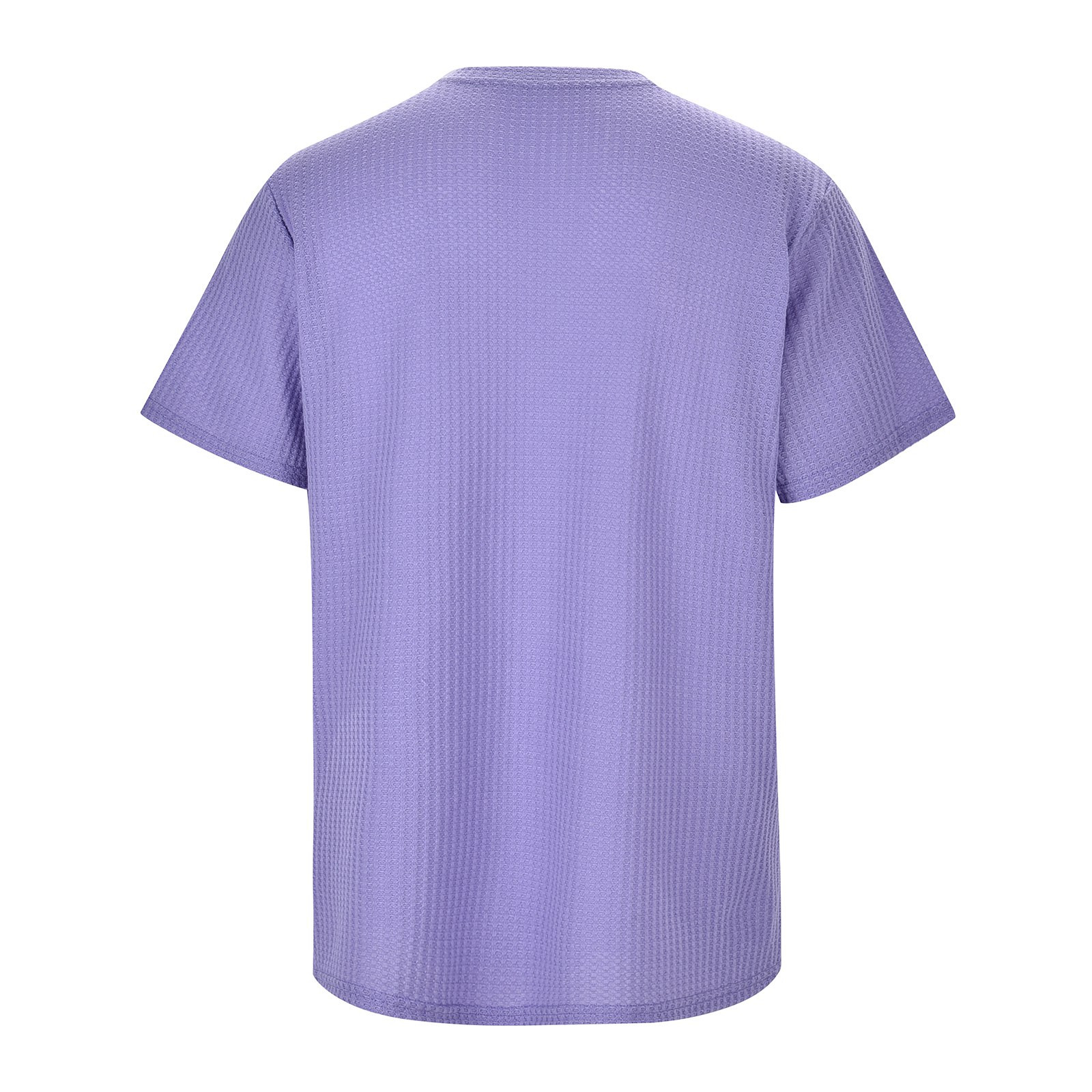 thumbnail image 3 of Camiseta de manga corta de diseño contrastado en colores lisos para hombre, ideal para el verano y el tiempo libre - Mezcla de poliéster y algodón, estilo con solapa, adecuada para el trabajo y el, 3 of 8